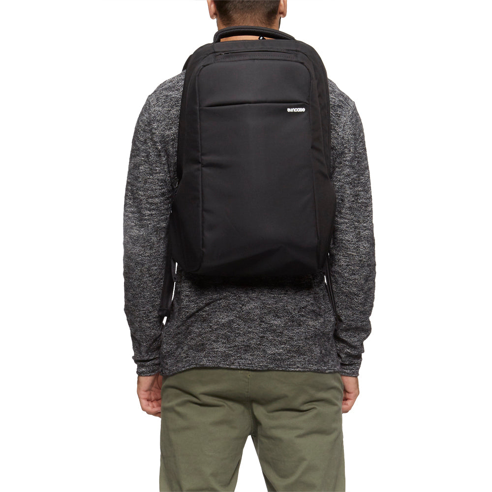 Black | ICON Slim Backpack - Black