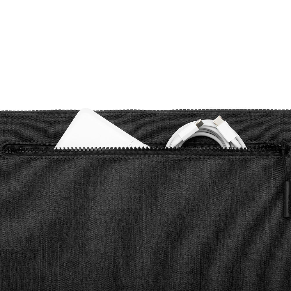 Graphite | Compact Sleeve with Woolenex for MacBook Pro (13-inch, 2020 - 2009) & MacBook Air (13-inch, 2020 - 2018) - Graphite