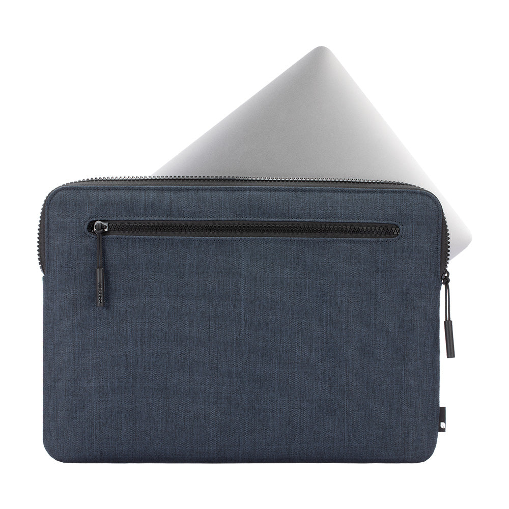 Heather Navy | Compact Sleeve with Woolenex for MacBook Pro (16-inch, 2023 - 2019) - Heather Navy